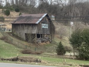 Historic Barn on the Monteith Farmstead